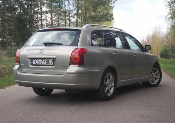 Toyota Avensis cena 16700 przebieg: 193380, rok produkcji 2005 z Żelechów małe 781